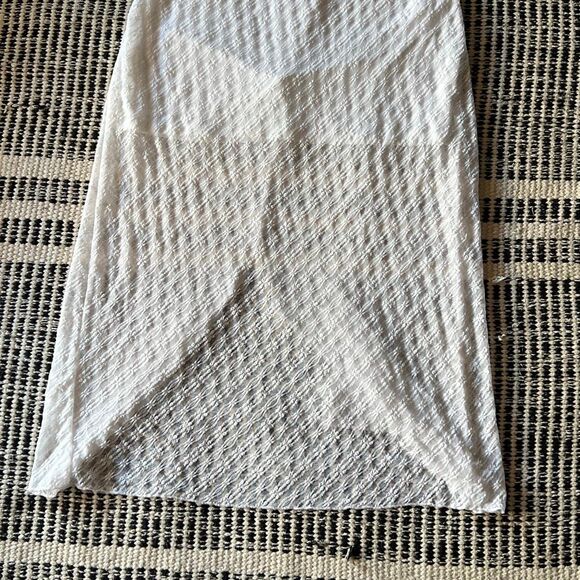 Wild Fable Size medium white lace maxi dress - Picture 2 of 7
